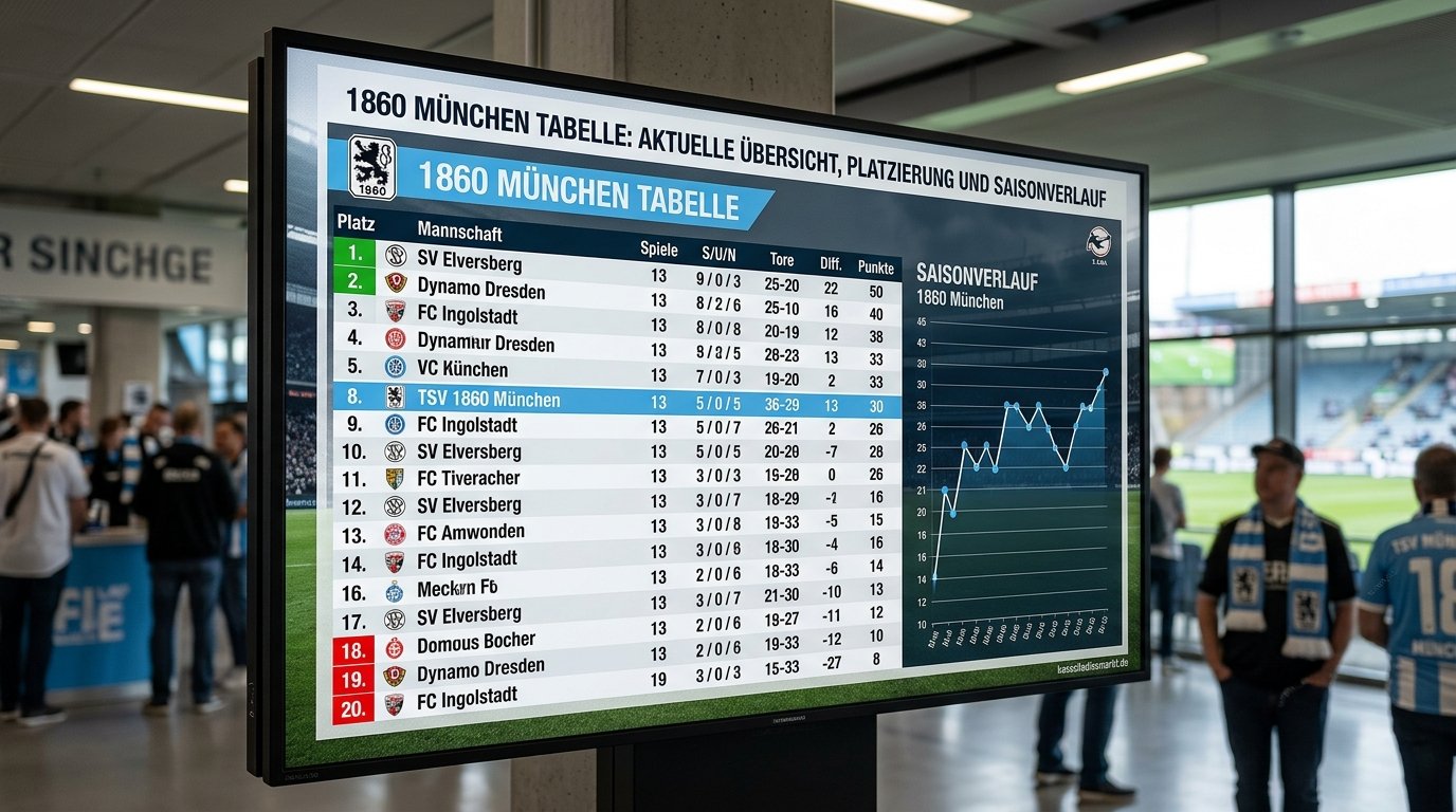1860 München Tabelle